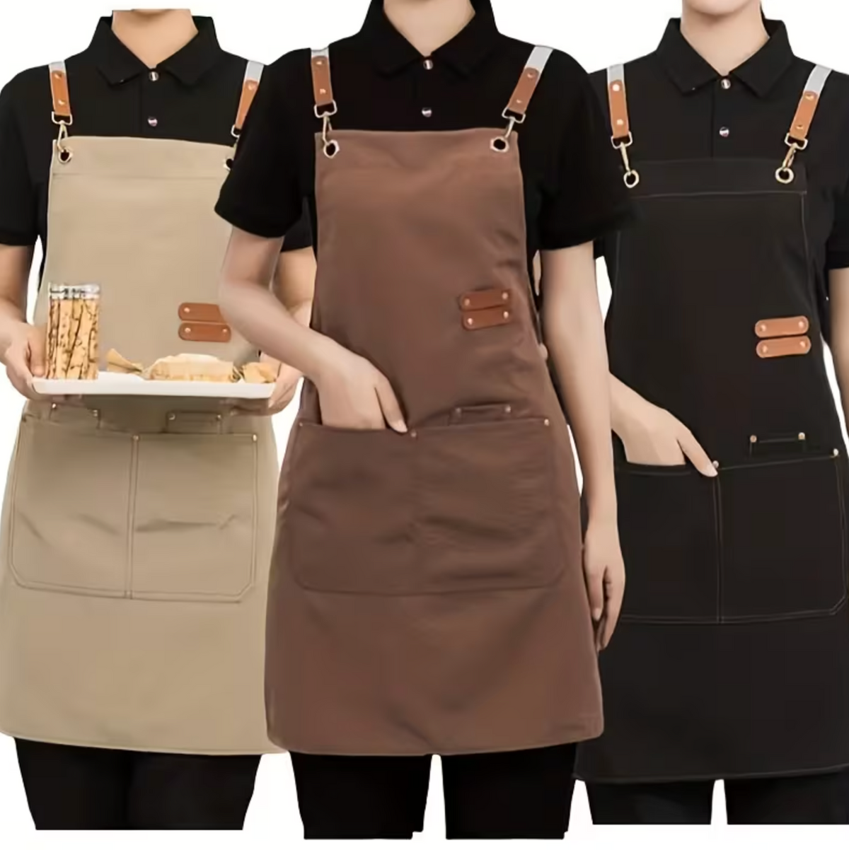 Multi-Pocket Apron
