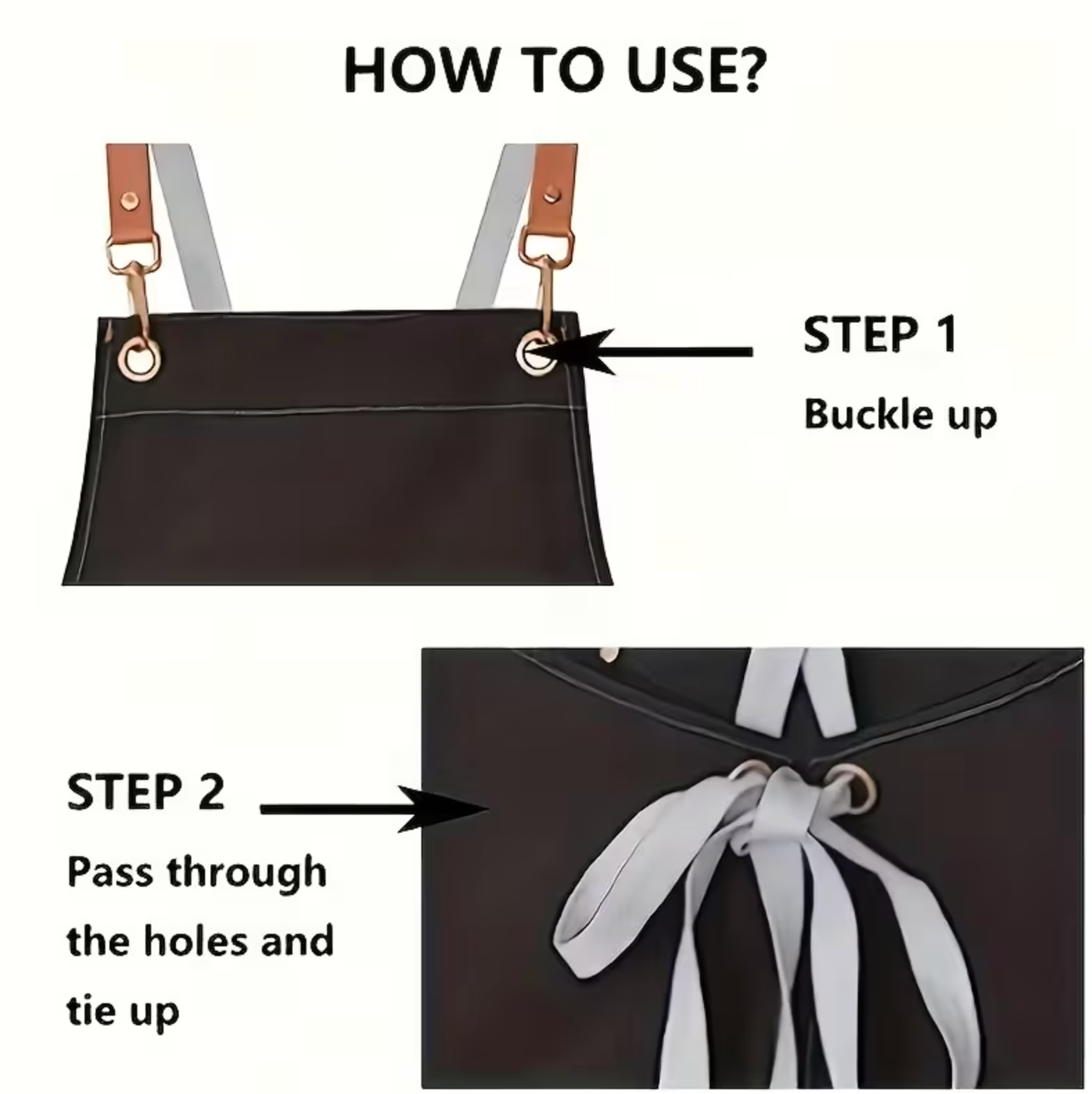 Multi-Pocket Apron